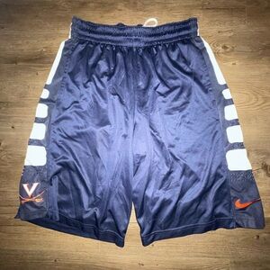 Nike Men's Elite Basketball Shorts Virginia